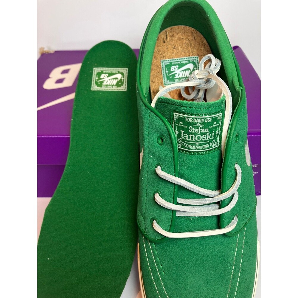 New Size 11.5 - Nike Zoom Stefan Janoski OG+ SB Pine Green - Picture 6 of 6